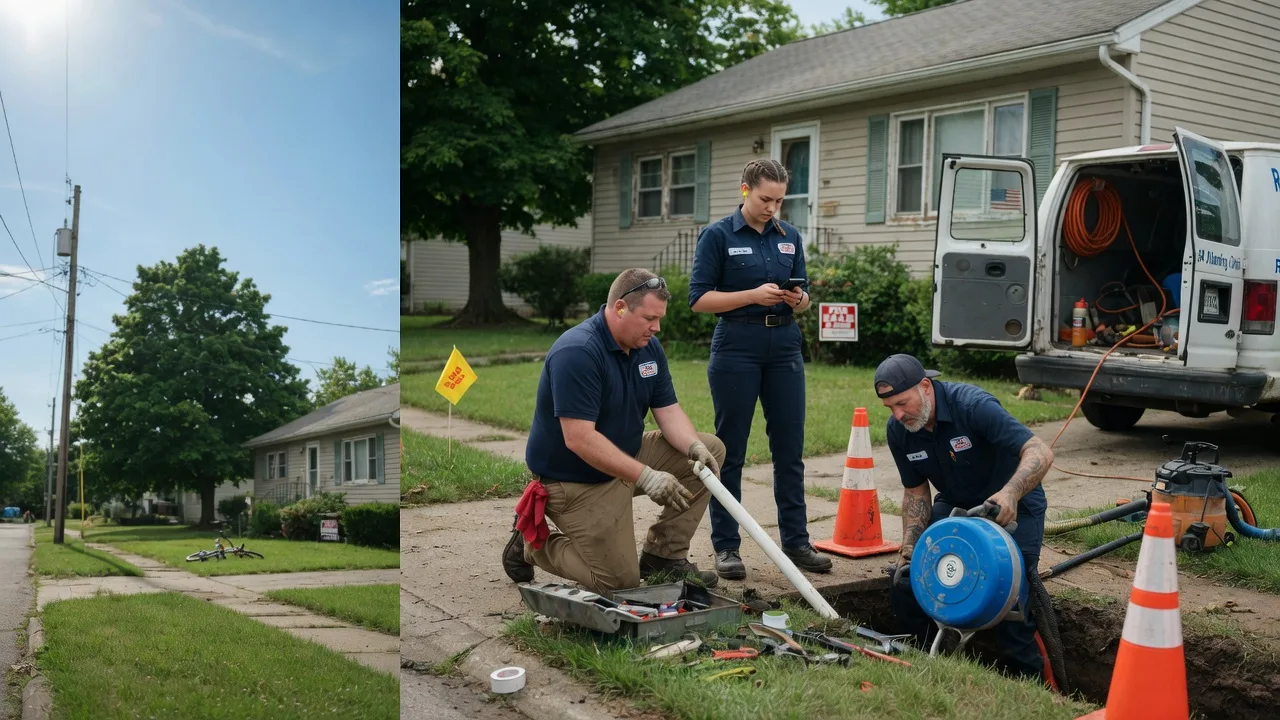 Sewer Line Repair in Brockport, NY near me